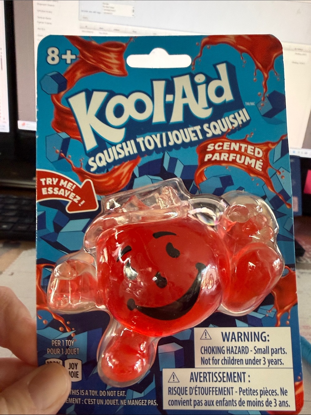 Kool-Aid Scented Red Squishi Kids Learning Toy